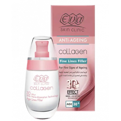 EVA SKIN CLINIC ANTI-AGEING COLLAGEN FINE LINES FILLER FOR FIRST SIGNS OF AGEING ( +30 ) 50 ML